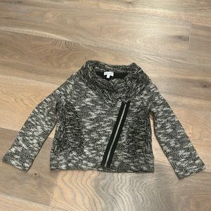NWT Splendid dark grey heather sweater jacket size 4T